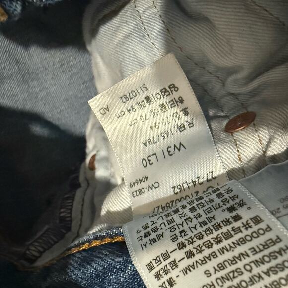 Levi’s 501XX French 31x30 Button Fly Jeans – Classic Fit - Picture 7 of 7